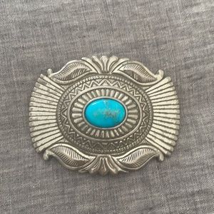 Navajo Turquoise Buckle